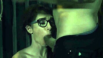 Passionate sluts enjoy extreme blowjobs and facials