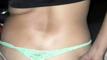 After the party, my daughter-in-law pays the bet with wet action