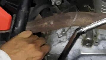 After the party, my daughter-in-law pays the bet with wet action