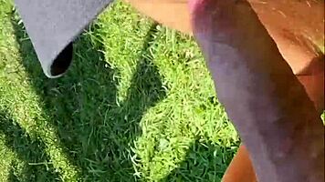 RISKY OUTDOOR BLOWJOB AFTER YOGA WITH PERFECT 18YO TEEN?