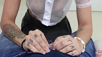 Stepsister Gives Intense Blowjob POV