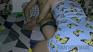 i bang my stepsister and she begs for cum inside her juicy pussy