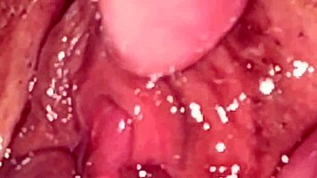 Amateur Pink Pussy 132 Days After Losing Her Virginity