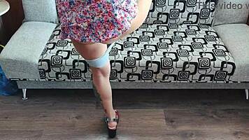 Hidden cam catches balcony cum on ass in 4K.