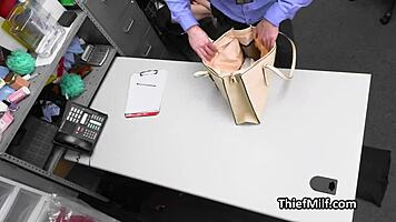 teen crazed with alien dildo caught stealing