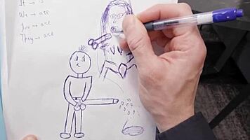 Naughty Student Kama Oxi Seeks Attention