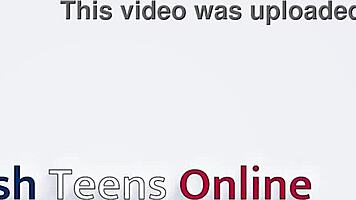 candice films herself getting eaten in lingerie and pantyhose 😍