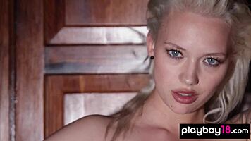 Cute Naked German Teen 18+ Blondie Lisa Modpali Reveals Her Sexy Tattoos With Passion!