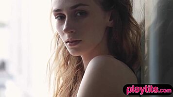 Petite Ukrainian MILF Shows Off Juicy Boobs and Round Butt