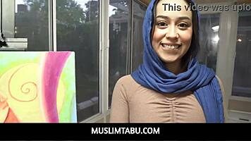 muslimtabu - arab teen 18+ stepsister dania vegax left her stepbrother with blue balls