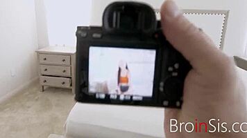 A guy made a photo collection of his naked stepsister