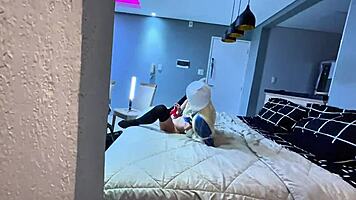 Finn Cosplays Rough Interracial Fuck With Trice's Natural Tits!