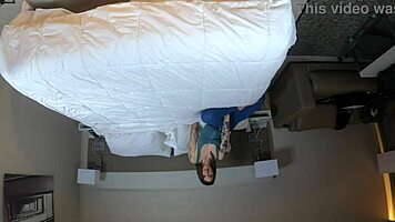 Blair gives blowjob during skinny brunette casting interview