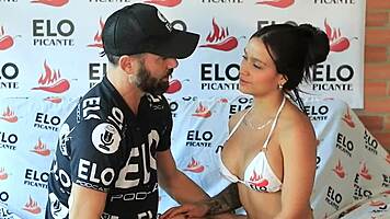 lorena doll chats before the hot room 😏