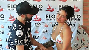 lorena doll chats before the hot room 😏