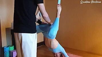 fucked my yoga instructor in hammock