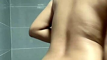 feeling cute with small tits and narrow ass in homemade clip