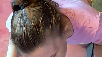 Wow, blowjob through the walls in our homemade gloryhole!