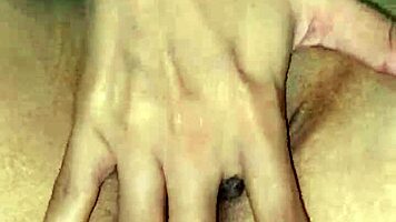 Sexy Teen Touches Natural Boobs and Tight Pussy