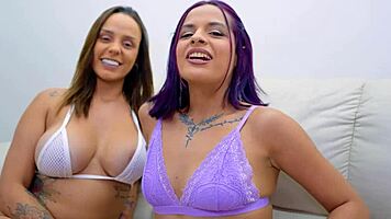 I visited my friend Barbara Alves in Europe and she gave me a big hard gift