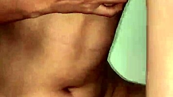 Sexy Teen Touches Natural Boobs and Tight Pussy