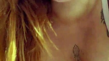 Young 18+ exhibitionist wants dick beating on her face!