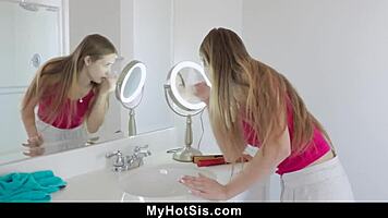 Stepbrother Fulfills Fantasy by Drilling Stepsister on Myhotsis