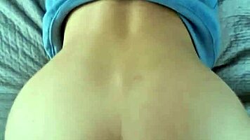 Amateur College Girl Shows Off Her Tight Ass in Doggy.