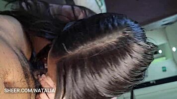 I Meet My Ex-Girlfriend At The Market And Pay Her Bill In Exchange For Sex