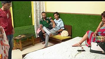 Indian family scene with 18-year-old stepdaughter.