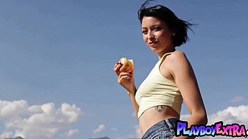 attractive newcomer latina teen sophia enjoys wandering and posing nude in erotic solo scenes
