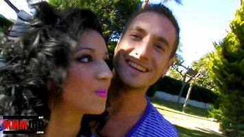 Wild Scene With Beautiful Romanian Woman