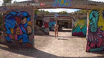 Brazilian Bodybuilder Gets Deepthroat Facial on Ibiza Paradise Beach