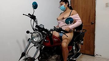 Stepdaughter Sends Cute Sexy Video with Gift Left in Her Room