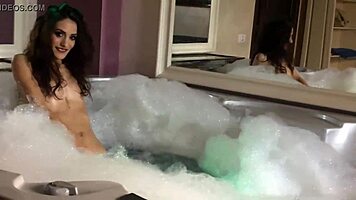 Pretty Skinny Teen 18+ Bathing