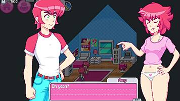 step bro accidentally fell inside step sister's tight pussy