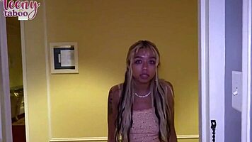 Tanned Blonde Gia Dibella Takes Seth Brogans Mature Dick in Lingerie Cowgirl, Swallowing Wet Cock