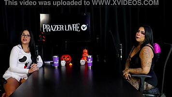 He Wanted a Program with His Wife Arriving from Work, Client Who Cums Early and Doesn't Like Anal Sex - Marcelly Melo Sheer Red