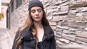 latina babe caught in a compromising situation with a link to full video