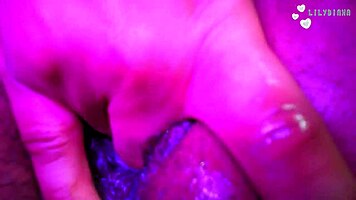 Watch this juicy student masturbate and finger her tight pussy!