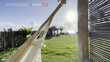 Amateur Couple Fucking In Chalet By The Beach In Caraiva!