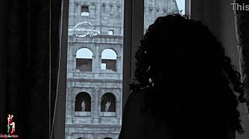 Double Anal Fisting For Beautiful Brunette Lady Ana In Colosseum