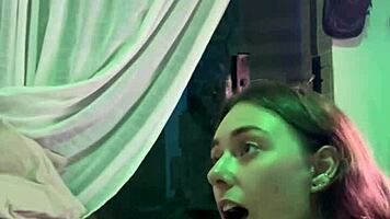 Cunhada se lambuzou de leite - amador gets assfucked in doggystyle creampie and bdsm swallow