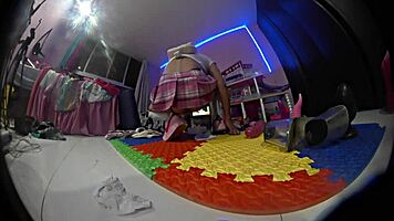 Hidden Camera Catches Sister's Secret Assfucking