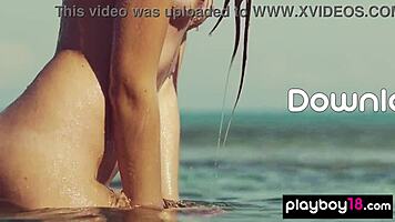 Shy But Yet Totally Free Spirit Teen 18+ Katrine Pirs Slips Out Of Her Bikini