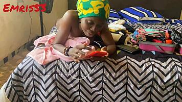 Petite Lagos Teen Twerking for BBC