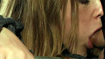 Petite slave whipped silent with bdsm vibrator fuck.