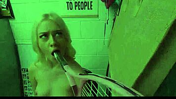 Skinny Blonde Teen 18+ Tennis Player Caught Shoplifting Trades Sex Deal!