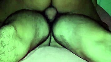 wife riding and sucking cuckold's friends while he films