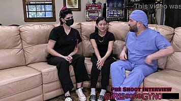 I dominate bratty orphan Mya in cheerleading physical with assfucking and humiliation